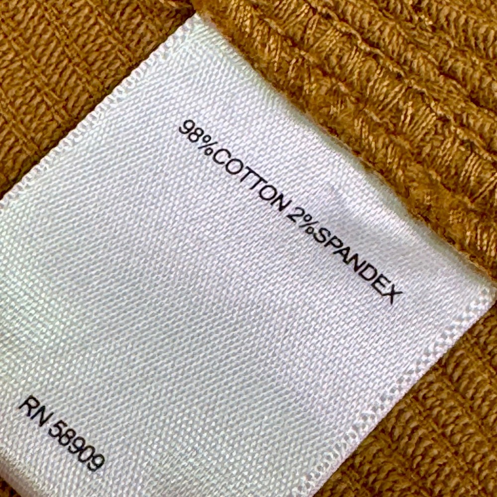 A Loves A Brown Corduroy Button Front Mini Skirt Size 4 High Waist Casual - Picture 4 of 7